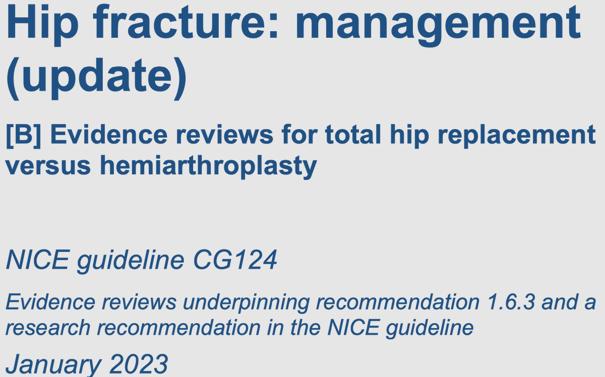 Xavier Griffin (@xlgriffin) on Twitter photo Fantastic to see work from <a href="/NIHRresearch/">National Institute for Health and Care Research</a> funded team & <a href="/CochraneBJMT/">Cochrane BJMT Group</a> making a difference for patients in NEW <a href="/NICEComms/">NICE</a> national recs #Hip #CG124
<a href="/sr_lewis3/">Sharon R Lewis</a> <a href="/ProfJACook/">Prof Jonathan A Cook</a> <a href="/Williameardley/">Will Eardley</a> <a href="/JamieRStokes/">Jamie Stokes</a> #richardmacey #martynparker
<a href="/BartsBoneJoint/">Bone and Joint Health</a> <a href="/QMULBartsTheLon/">Barts and The London, Queen Mary</a> #gettingitdone Fantastic to see work from <a href="/NIHRresearch/">National Institute for Health and Care Research</a> funded team & <a href="/CochraneBJMT/">Cochrane BJMT Group</a> making a difference for patients in NEW <a href="/NICEComms/">NICE</a> national recs #Hip #CG124
<a href="/sr_lewis3/">Sharon R Lewis</a> <a href="/ProfJACook/">Prof Jonathan A Cook</a> <a href="/Williameardley/">Will Eardley</a> <a href="/JamieRStokes/">Jamie Stokes</a> #richardmacey #martynparker
<a href="/BartsBoneJoint/">Bone and Joint Health</a> <a href="/QMULBartsTheLon/">Barts and The London, Queen Mary</a> #gettingitdone