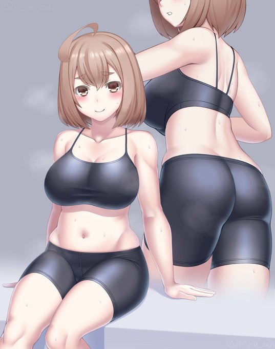 湿度と体温が高そうだから軽率に汗蒸れにしてよい 