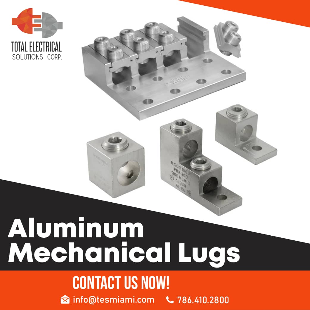tesmiami's tweet photo. 🇺🇸We are Distributors of Aluminium Mechanical Lugs
➡For more information: info@tesmiami.com
☎Telephone: +1 (786) 410 2800 https://t.co/abmPo6zvX1