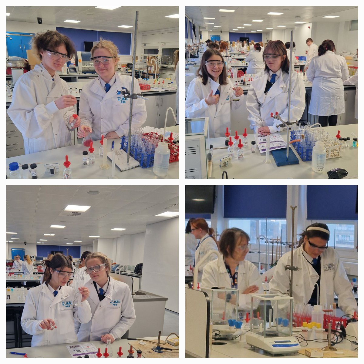 tgssciencehrs's tweet photo. Great trip out revising Chemistry GCSE with year 11 at JMU ⚗️🧪👨‍🔬👩‍🔬 @LJMUAbsChem @Grange_School https://t.co/1ut8ebNSoj