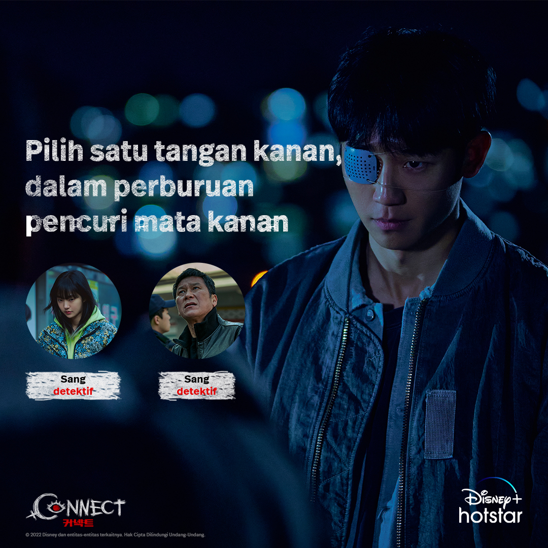 DisneyPlusID's tweet photo. Coba, siapa nih yang bakal jadi partner andalan kalian? Share di bawah ya!👇

Eksklusif di #DisneyPlusHotstarID, streaming serial original #ConnectID sekarang. https://t.co/rLaR8Q7Fjy