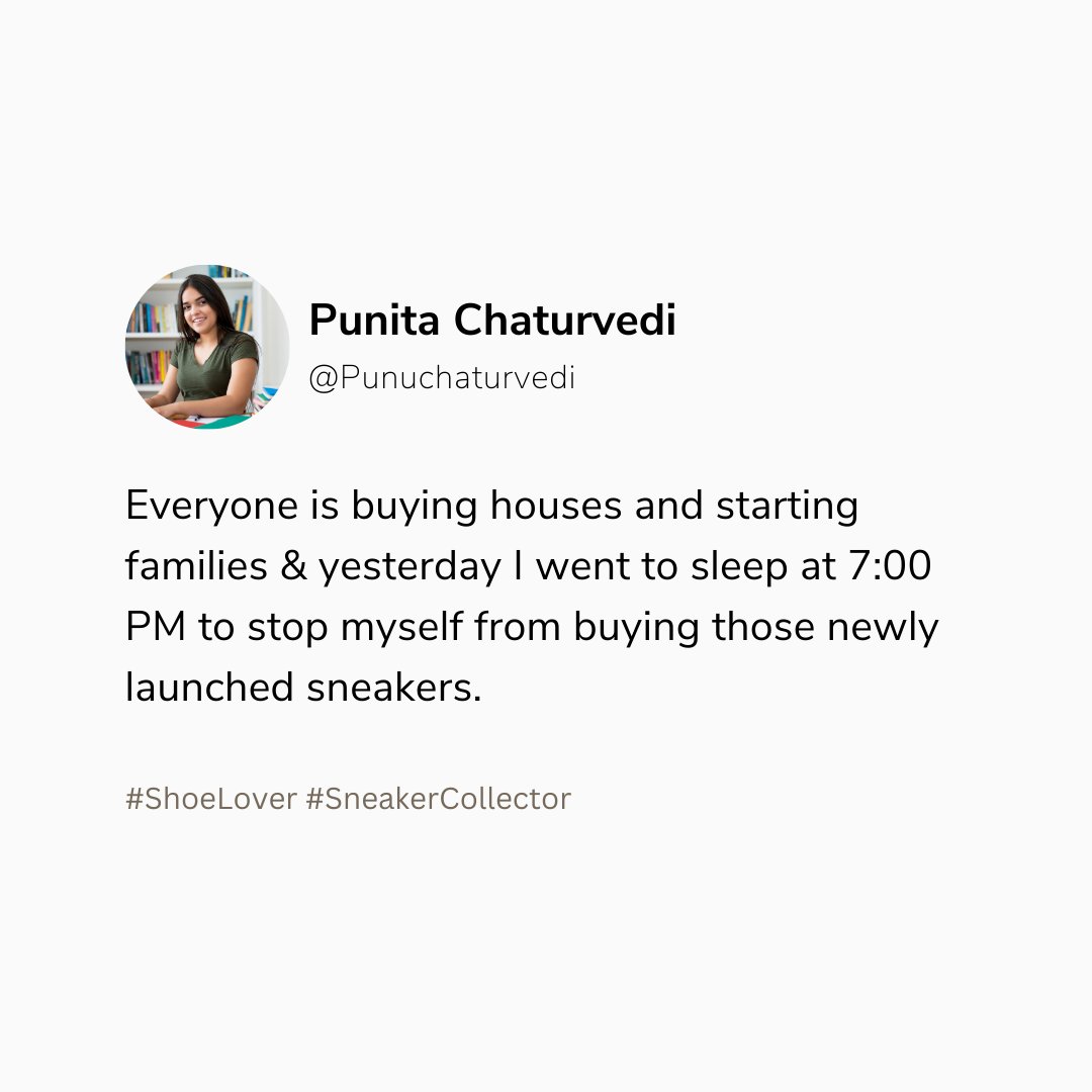 SadsIndia's tweet photo. Well, don't they say - sleep over it :)
It's time to go through those #shoe racks & rediscover your existing collection!
#DeclutterForGood today & schedule a donation pickup at https://t.co/iUY0JjHQOC.
#sneaker #sneakers #sneakerhead #sneakerheads #sneakernews #donate #memes https://t.co/xbw3prKLV6