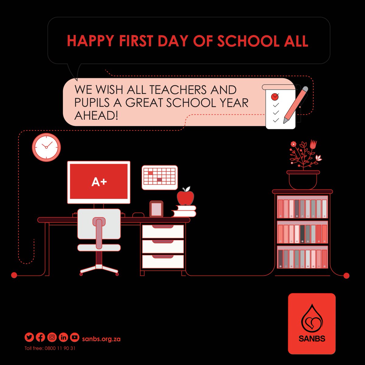 theSANBS's tweet photo. #youthblood is key to ensuring a sustainable blood supply for the country. We encourage schools to #AdoptADay/Month to host blood drives for their communities this year. https://t.co/xGY1ItHj52