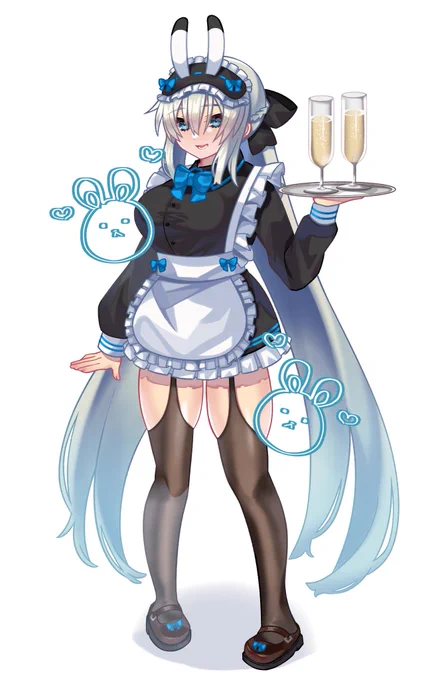 バニーメイドモルガン#FGO 