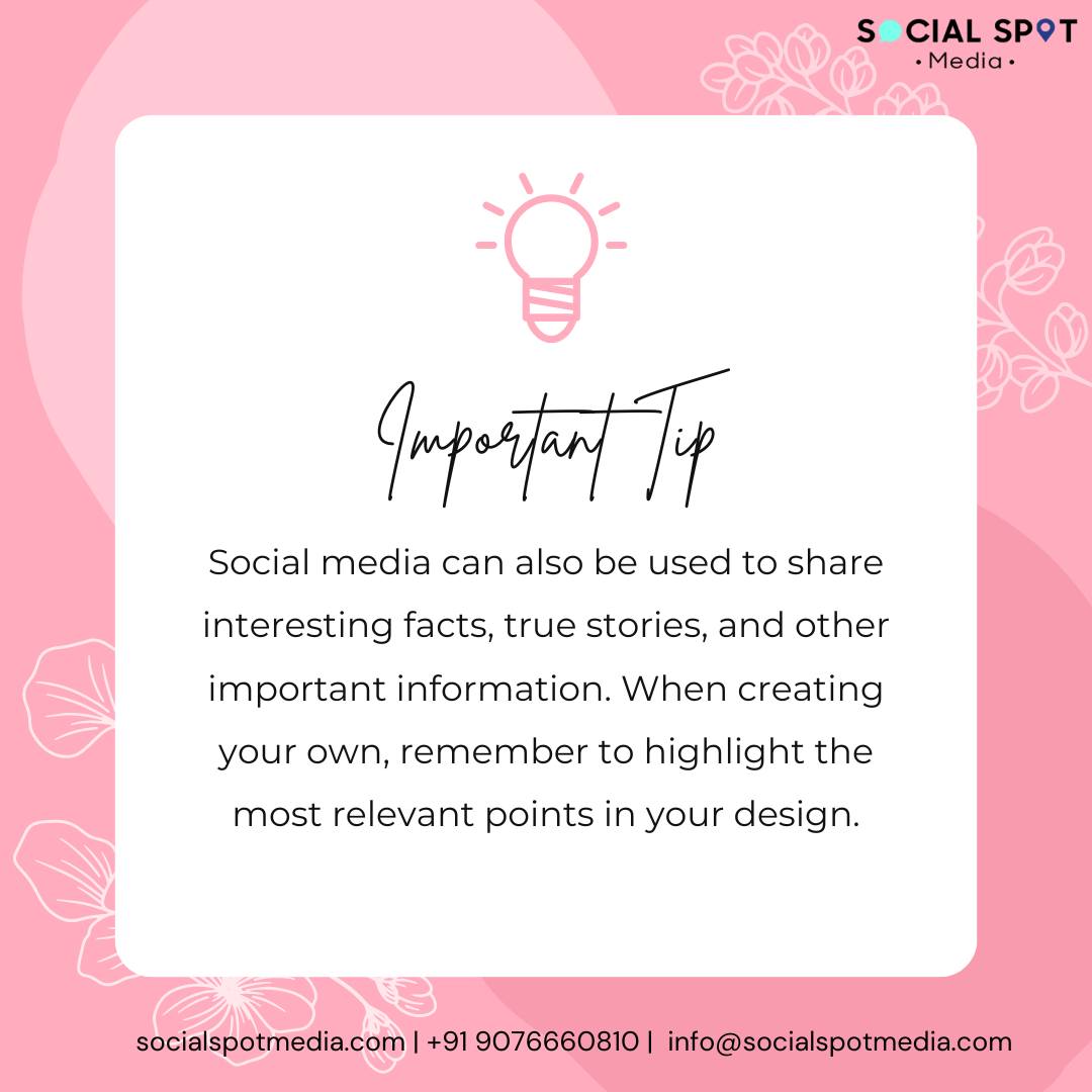 SocialSpotMedia's tweet photo. Social Media can be a powerful tool to help you connect and network with others. Learn how to use it effectively with the Social Media Tip!
.
Visit our website now: https://t.co/CqpenY9X4N
.
#socialspotmedia #digitalmarketing #socialmediamarketing #socialmedia #marketingdigital https://t.co/R8xro1eb1P