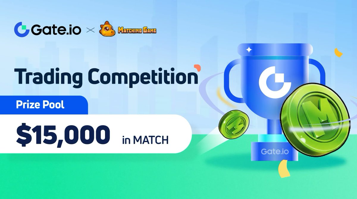Gate.io (@gate_io) on Twitter photo 🦖 A Web3 Gamified Task Platform: $MATCH Trading Competition is Live, Join and Share $15,000 Mega Rewards!
Jan 12 - 19, 08:00 UTC
Split a $15,000 Prize Pool in $MATCH!
✅ Follow @gate_io & <a href="/MatchingGame_M/">Matching Game</a>
✅ Like & RT
⭐️ JOIN NOW: go.gate.io/w/A8iYUZqo
#Gateio #Giveaway 🦖 A Web3 Gamified Task Platform: $MATCH Trading Competition is Live, Join and Share $15,000 Mega Rewards!
Jan 12 - 19, 08:00 UTC
Split a $15,000 Prize Pool in $MATCH!
✅ Follow @gate_io & <a href="/MatchingGame_M/">Matching Game</a>
✅ Like & RT
⭐️ JOIN NOW: go.gate.io/w/A8iYUZqo
#Gateio #Giveaway