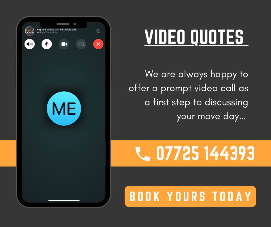 Video quotes offered 📲🤳✳️ Get in contact today to discuss your moving day 🏠📦🛋️ #highammanandvanremovals #contactustoday #highamferrers #rushden #northamptonshire #removals #movinghome #movingoffice #moving #trustustomoveyou