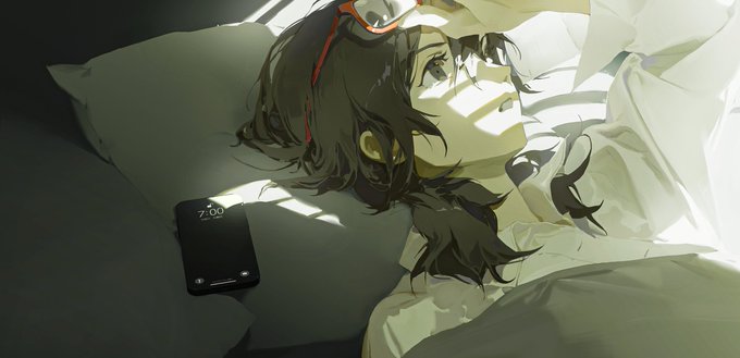 「黒髪 枕」のTwitter画像/イラスト(人気順)