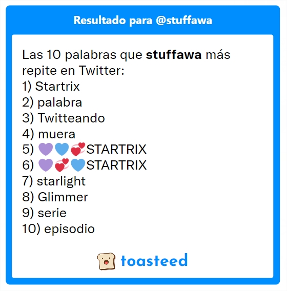 toasteed_'s tweet photo. @strwbrrymochii1 @stuffawa We can only say that it's the word you tweet the most
https://t.co/unwFvACCkF https://t.co/ELjc8R1jZ0