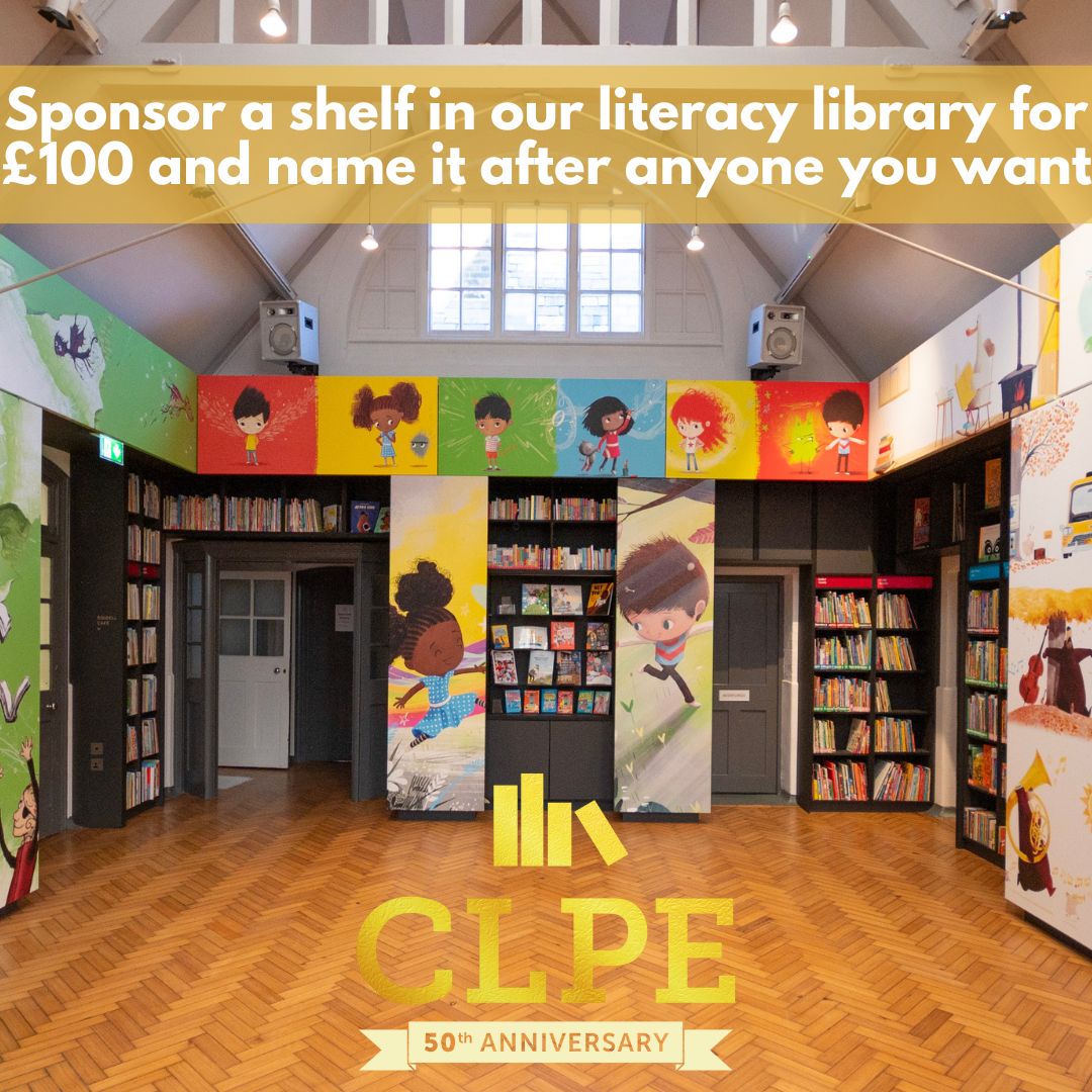 clpe1's tweet photo. As a charity, your donations make a huge difference in helping us improve the lives of children through literacy. 
Why not sponsor a shelf in our library as a gift to a loved one? https://t.co/EJuJHIKZlr https://t.co/BnapMEjxPF