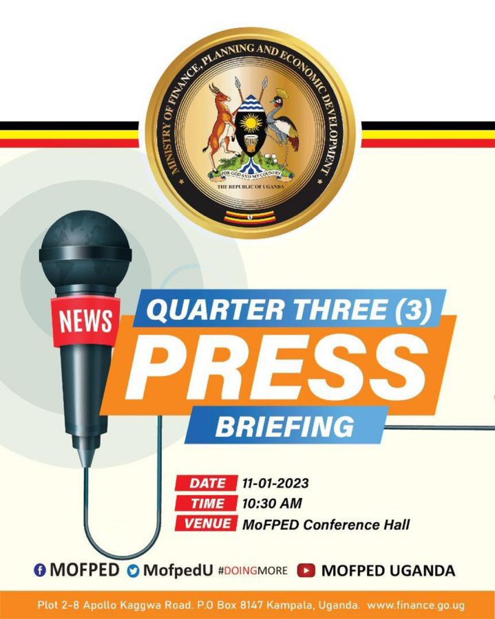 CSBAGUGANDA's tweet photo. According to Goobi PS/ST @mofpedU Ushs 6,369.829 bn has been released representing 24.5% of the Discretionary Budget.  

Overall FY2022/23 releases translate into a cumulative release of  77.16% of the approved discretionary budget.  

#BudgettransparencyUG
#Knowyourbudget23 https://t.co/eQNEAC56MM