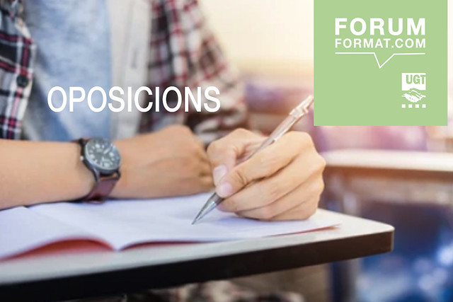 ForumFormat's tweet photo. Bon dia! Tot seguit teniu les ofertes públiques d'ocupació més recents | Feliz día! A continuación, las ofertas de empleo público más recientes @ugtcatalunya @_efermar @masa72172 @ugt_sp #formaci√≥ #formaci√≥n #oposiciones #oposicions https://t.co/9b2wq7JCwc