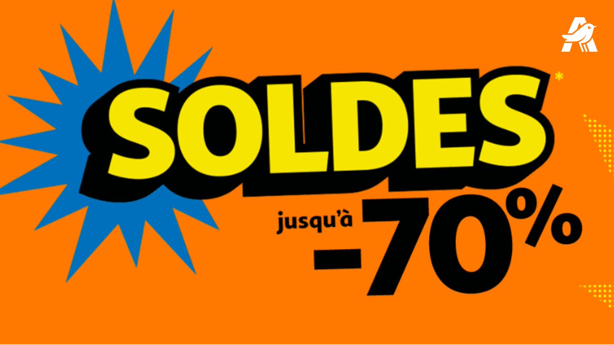 🚨 Ne manquez pas nos soldes incroyables chez Auchan 🚨

💰 Des réductions jusqu'à -70% sur une sélection d'articles 💰

Venez vite profiter de nos offres exceptionnelles
👉bit.ly/3CGsQyG