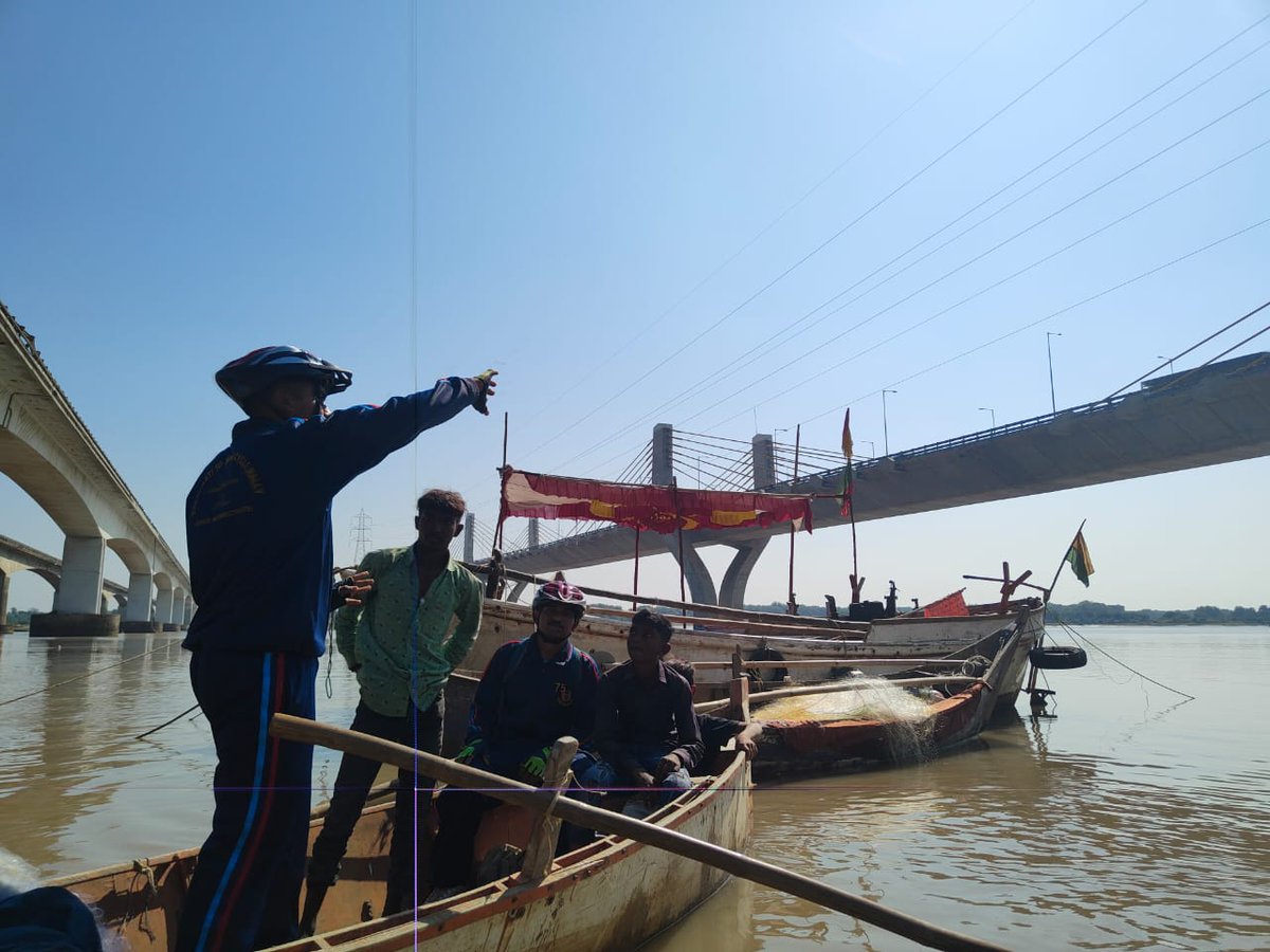 utsav1543's tweet photo. #Sabarmaticyclerally 
Day-5 at Bharuch 
#Narmdarivar - " इसके सिर्फ दर्शन से ही सारे पाप धुल जाते हैं।"
" Atmanirbhar Bharat Ka Safar Swavlamban Ki Aur "
@ArvindKapoorTYG 
@ADevvrat 
@narendramodi 
@HQ_DG_NCC 
@NCC_Dte_Gujarat 
@13Guj 
@Bhupendrapbjp
@DefencePRO_Guj
@095_rishi_ https://t.co/GiVTAbP8Aq