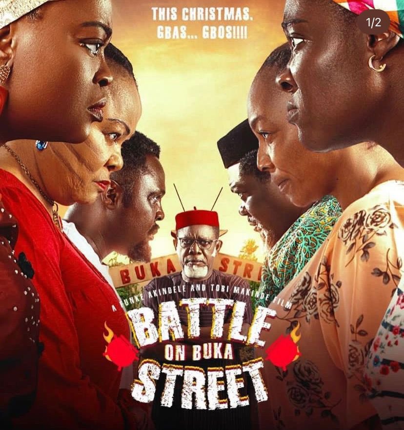 txt_mag's tweet photo. Funke Akindele’s Battle on Buka Street is now the second highest-grossing Nigerian film of all time, only behind her 2020 film, Omo Ghetto: TS (636 million). She holds the top 2 spot🤯

BOBS grossed 480 million + in 3 weeks, faster than any Nollywood film. Congrats to the team👏🏽 https://t.co/FaLZAjmmv2