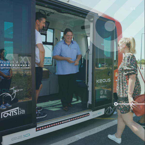 Easy_Mile's tweet photo. [#News] Another #realservice at #Level4 of #autonomousdriving.  With #KeolisGroup, #two #EasyMile shuttles with a single, remote supervizor at the #CNTS in #Châteauroux 🚐🚐🧑🏻‍💻🇫🇷

Read more: https://t.co/yIF2GVnDWQ https://t.co/SOgwYOnANV