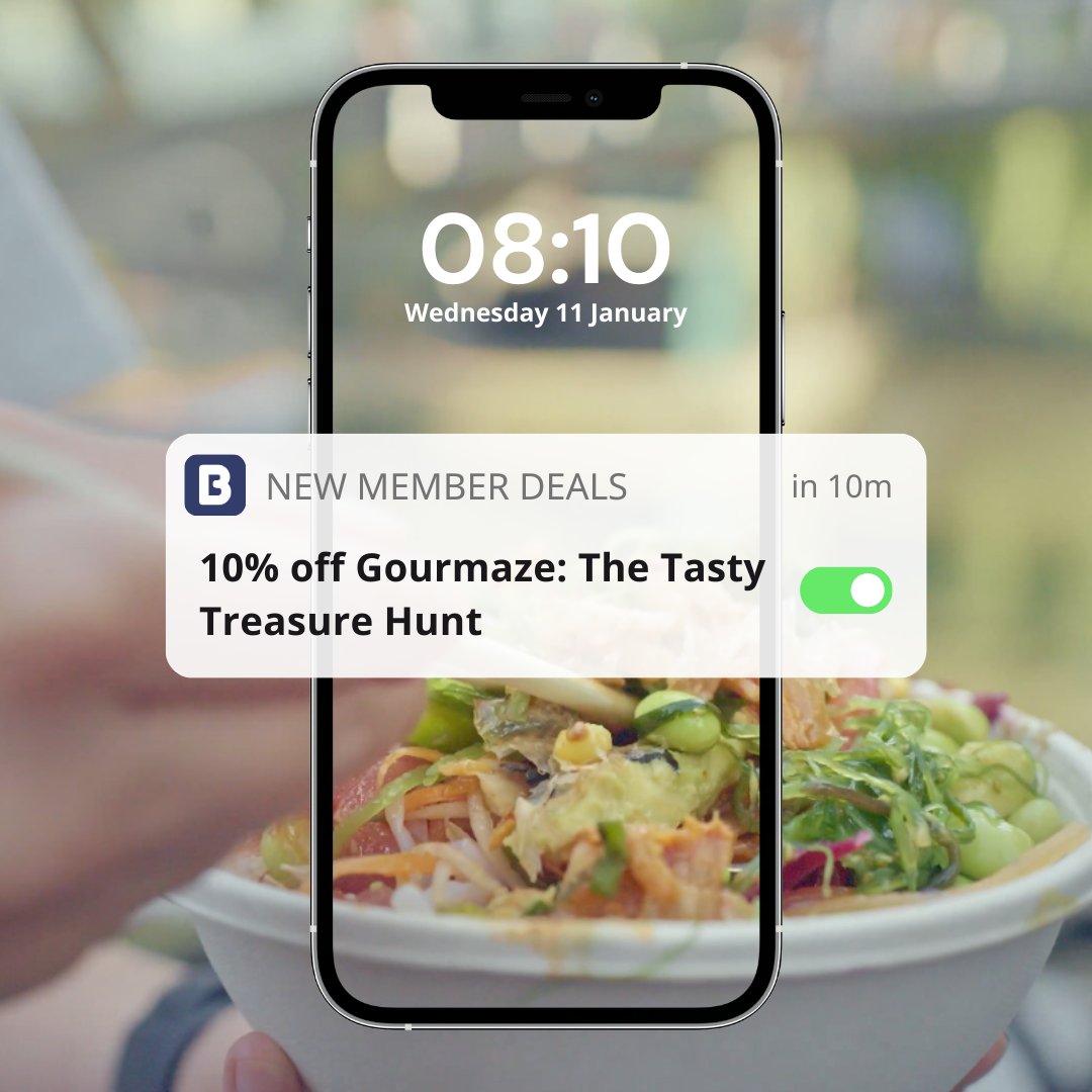 bookadouk's tweet photo. Discover the UK's Tastiest Treasure Hunt &amp; save 10% when you book with Bookado! 💸 

@gourmazeuk is the ultimate foodie walking tour - Solve a stream of riddles sent to your phone, leading you on an adventure to find and taste a selection of delicious mystery dishes.  🍜 https://t.co/GG6idpASOU