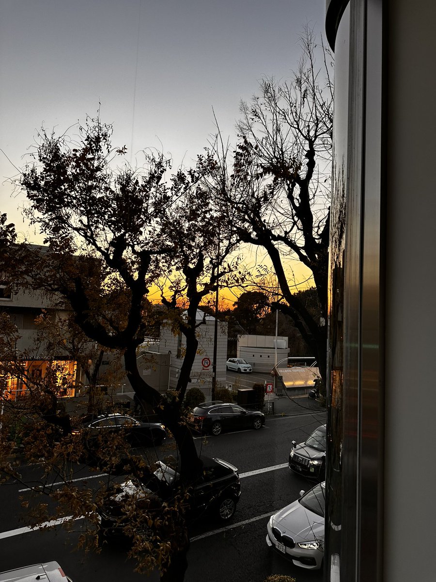 nobi's tweet image. #sunset in #daikanyama
