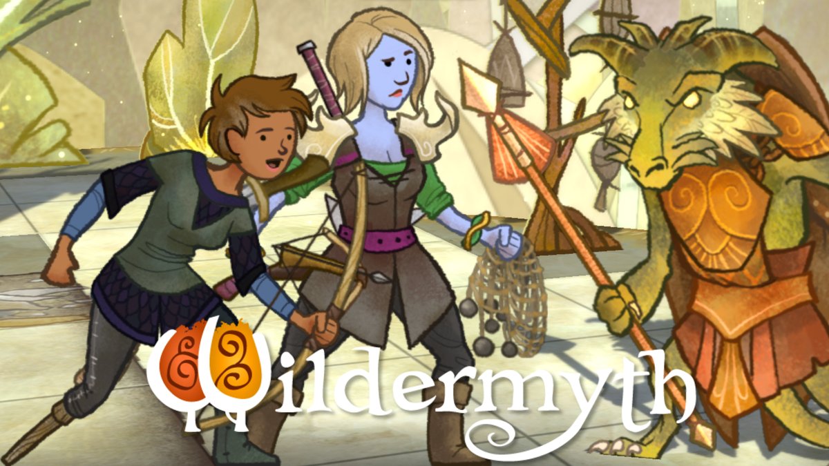 FantasyEsque's tweet photo. A maimed hunter convinced she's found her first love and the Drauven obstacles in her way... See their fate unfold in @wildermyth! 🔥🎲 https://t.co/vREoWb2eeW https://t.co/O0QCNOFq8R