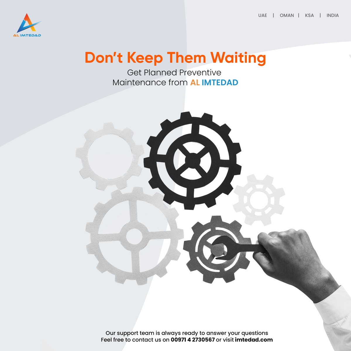 al_imtedad's tweet image. Join us and focus more on the business for the whole year. Let us assist you in achieving your hassle free AMC Service. Reach out at +971 55 151 5487 for more details.

#alimtedad #imtedadians #amcservice #amciptv #amciptv #amcsmatv #amcdubai