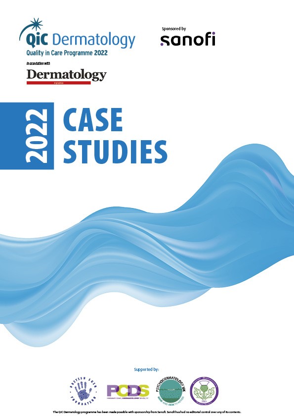 QiCProgramme's tweet photo. QiC Dermatology case studies are available here: https://t.co/mX6hDZQcJH. Download and share the innovation in practice for dermatology care work. #sanofiuk #dermatology #healthcare #skincare #skinconditions #dermatologynurses #dermatologists #pharmacists https://t.co/XrHh3SbzrI