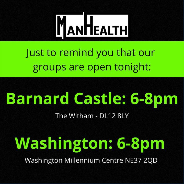 ManHealthCIC's tweet photo. Just to remind you all that our Wednesday night groups are open tonight.
⏰ 6pm - 8pm - Everyone welcome as always!
https://t.co/dA9SxReIL3
#groups #manhealth #timetolisten #friends #malesupport https://t.co/QVV5Ebn907