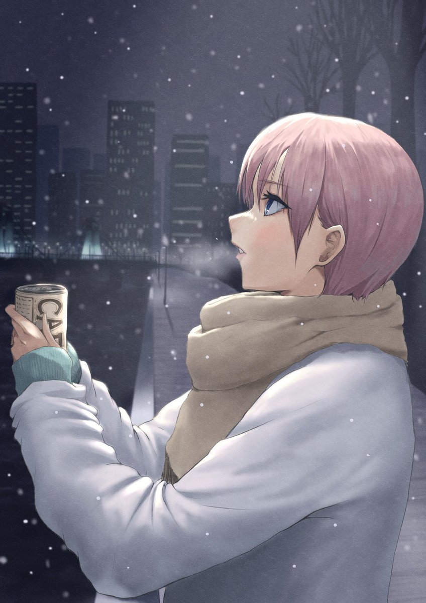 とーやさんがTwitterに投稿した中野一花(五等分の花嫁)のイラスト。