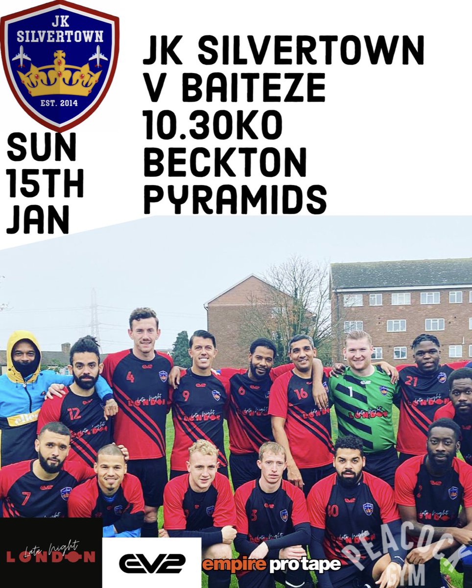 Sunday is the day for London derbies 🔥

East London derby as we host <a href="/BaitezeSquad/">Baiteze Squad</a> in the <a href="/EssexCountyFA/">Essex County FA</a> Sunday Prem cup

Then in West London it’s <a href="/ChelseaFC/">Chelsea FC</a> v <a href="/CPFC/">Crystal Palace F.C.</a> 

And in North London it’s <a href="/SpursOfficial/">Tottenham Hotspur</a> v <a href="/Arsenal/">Arsenal</a> 

#supersunday in London