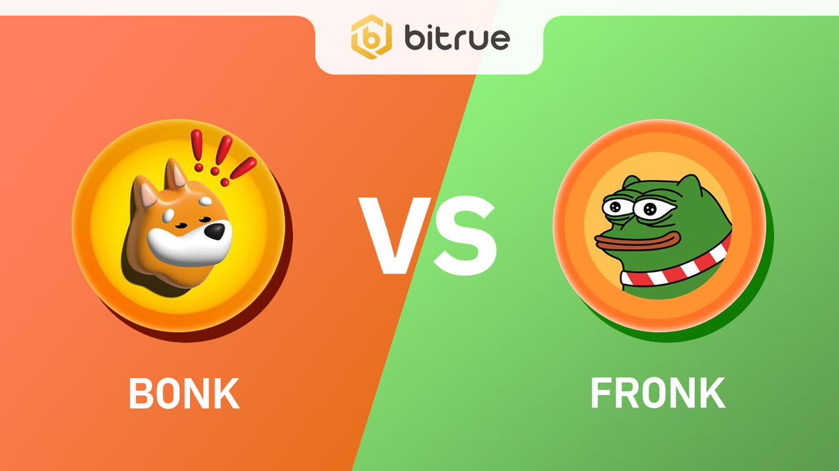 🐸It's FINALLY HERE!

🥊$FRONK vs. $BONK! Who will win the fight of the year? <a href="/bonk_inu/">BONK!!!</a> <a href="/fronk_inu/">FRONK 🐸</a>

✅Follow <a href="/BitrueOfficial/">Bitrue</a>
✅RT and tag friends
✅Comment your vote below for a chance to share up to $100 in $FRONK or $BONK tokens 👇