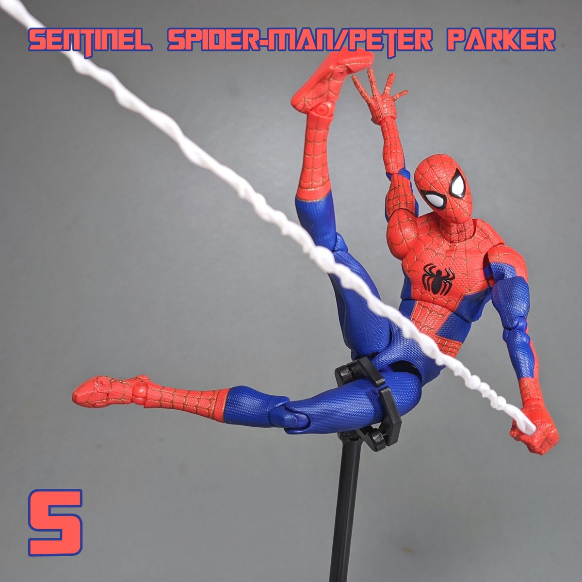 Swinging in at number 5 in Orion Ghia's TOP OF THE BOTS 2022! Your friendly neighbourhood Sentinel with their take on Spider-man AKA Peter Parker! #spiderman #marvel #sentineltoys #totb