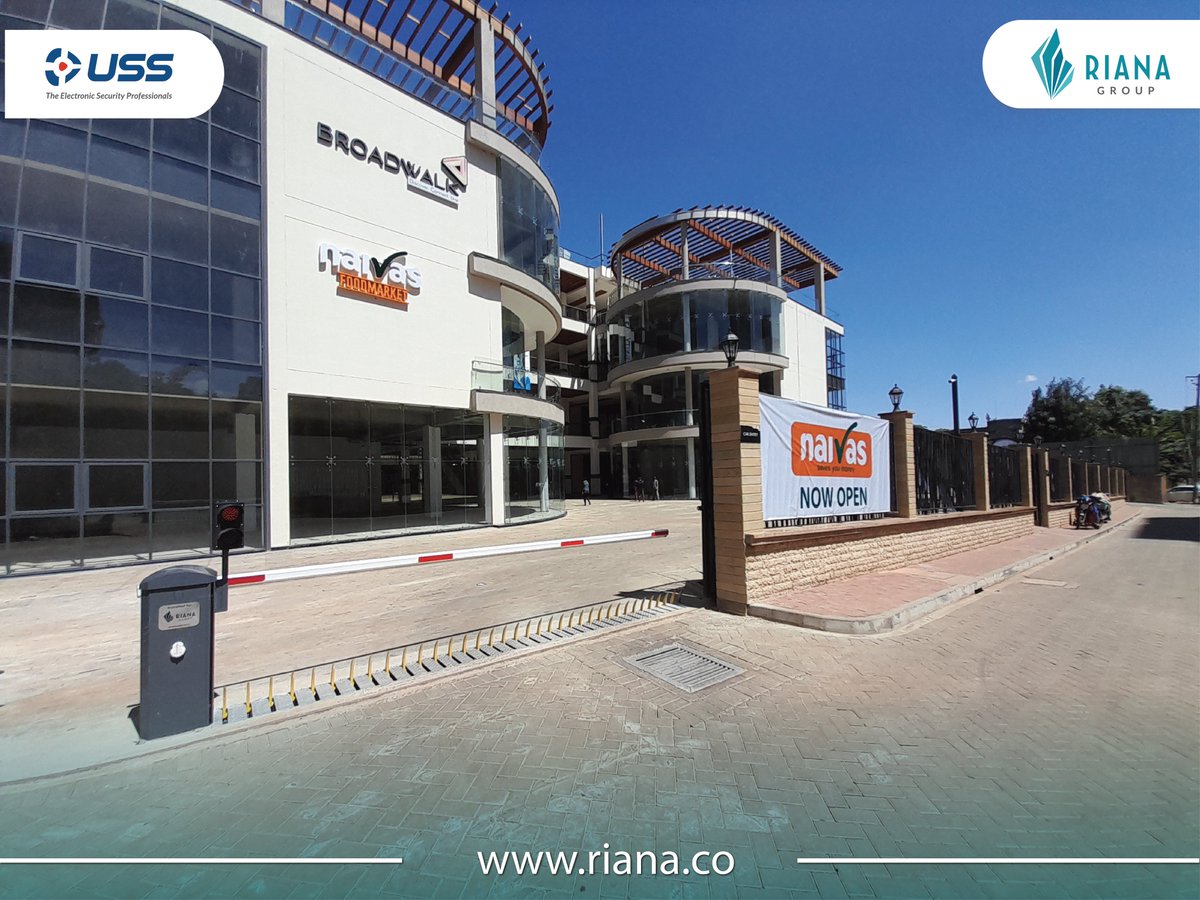 RianaGroup's tweet image. RIANA Group brings convenience and improved traffic flow to Broadwalk Mall, Nairobi with state-of-the-art entrance barriers and pay stations, featuring touchless payment options such as Mpesa.

 #RIANAGroup #PaidParking #EntranceControl"