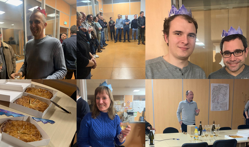 👑 Hier soir nous avons partagé la traditionnelle galette des rois ! L'occasion de célébrer les défis relevés l’an passé, mais aussi de se projeter sur les succès collectifs de 2023 !