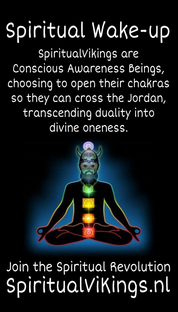 SPIRITUALVIKIN1's tweet image. #Awoke ones, are you ready to awaken our brothers and sisters from their dark night of soul-duality, peacefully leading them by example of being(s) returned to the light. Join the #SpiritualRevolution, arisen to "The One" infinite consciousawareness of the Creator #Adonai. #Lof1