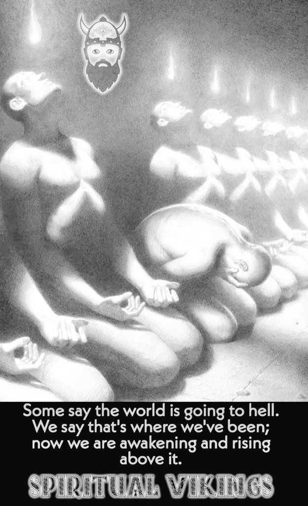 SPIRITUALVIKIN1's tweet image. #Awoke ones, are you ready to awaken our brothers and sisters from their dark night of soul-duality, peacefully leading them by example of being(s) returned to the light. Join the #SpiritualRevolution, arisen to "The One" infinite consciousawareness of the Creator #Adonai. #Lof1