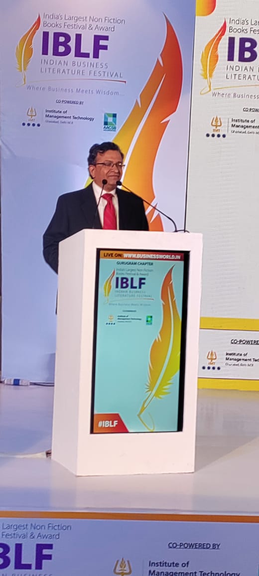 BWBusinessworld's tweet photo. "We all need coaches in our life, someone who is able to recognize our capabilities," says @Nathansv, Partner &amp; Chief Talent Officer, @DeloitteIndia at the 4th Edition of the Indian Business Literature Festival #IBLF #GurugramChapter

Join on: https://t.co/oVZcEoypJY https://t.co/5KEQegLXQN