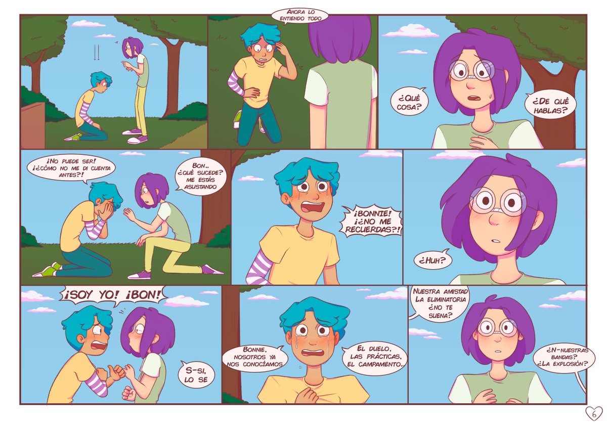 cintoiart's tweet photo. Capítulo 7♡
Parte 6 y 7 /13 💜💙

Ayer se me ocurrió la idea de publicar dos partes juntas, so..🤭🌺

#FNAFHS #FHS #FHSZ3R0 #BonxBonnie #BxB #fanart https://t.co/G2MG4W0Vc5