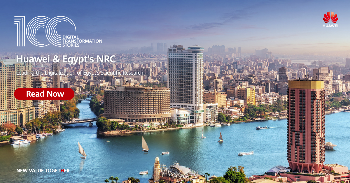HuaweiEnt's tweet photo. Egypt NRC is a leader in scientific research in Egypt. Learn how its new #datacenter benefits from Huawei #NetEco — an intelligent management system which helps implement full lifecycle management for power supply, cooling, &amp; O&amp;M. https://t.co/M5pS2NqI3L #stories100 https://t.co/A7k63HHwiH