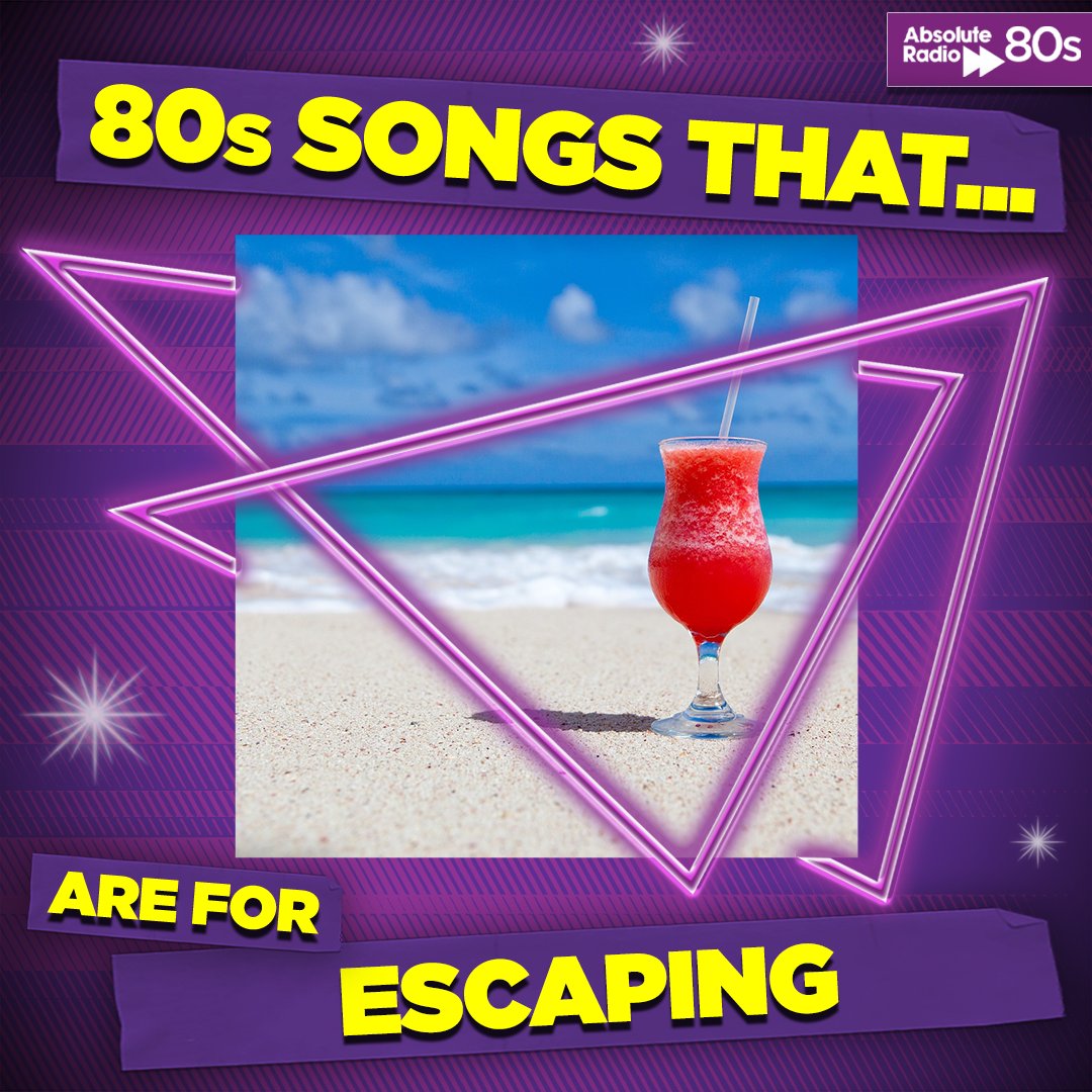 Have you booked a holiday yet for 2023? 

Today we're after your 80s songs that are for escaping ☀️
