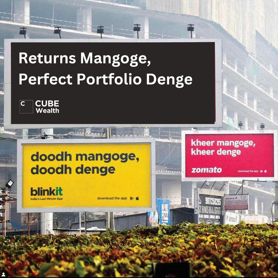 A little late to join the party...but Returns mangoge, Perfect portfolio denge!
.
Link to Website: bankoncube.com
Link to App: bit.ly/Download__Cube