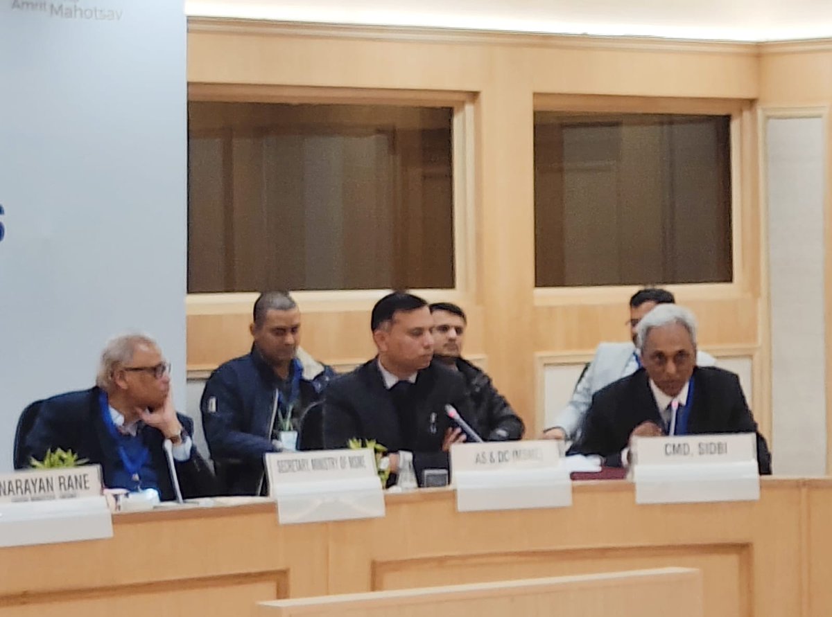 sidbiofficial's tweet image. #SIDBI CMD Shri S. Ramann @ramann_siva highlights that this important national initiative shall nudge the informal economy towards formal channels in line with digitization initiatives by the Government of India for better future.