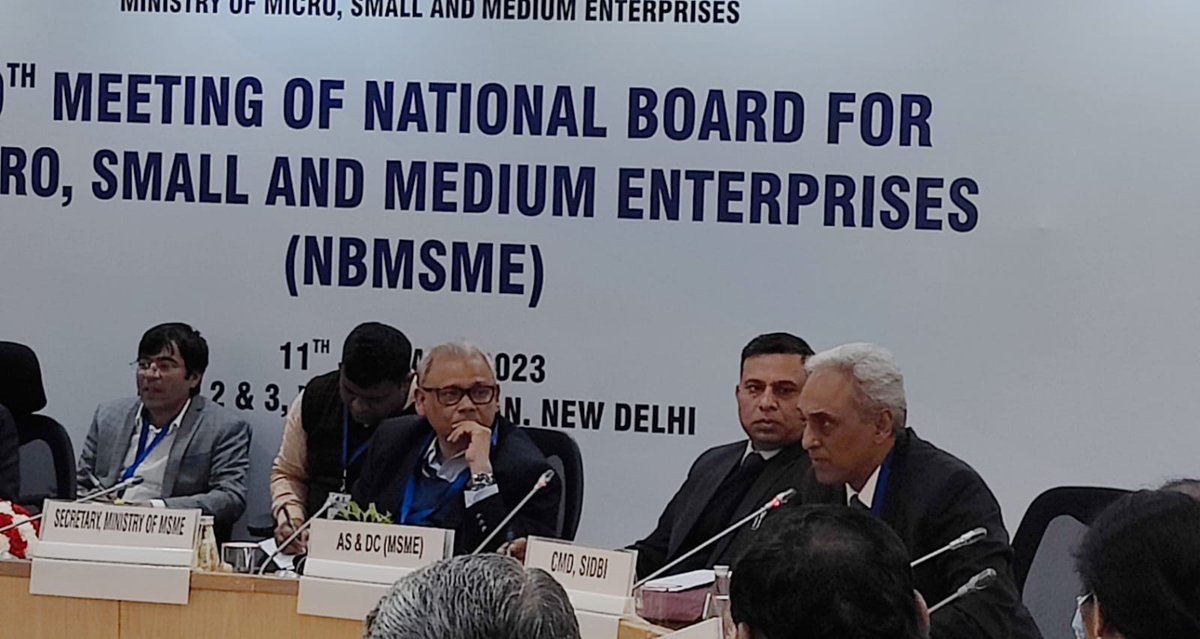 sidbiofficial's tweet image. #SIDBI CMD Shri S. Ramann @ramann_siva highlights that this important national initiative shall nudge the informal economy towards formal channels in line with digitization initiatives by the Government of India for better future.