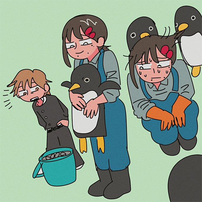 「ペンギン シャツ」のTwitter画像/イラスト(新着)｜4ページ目
