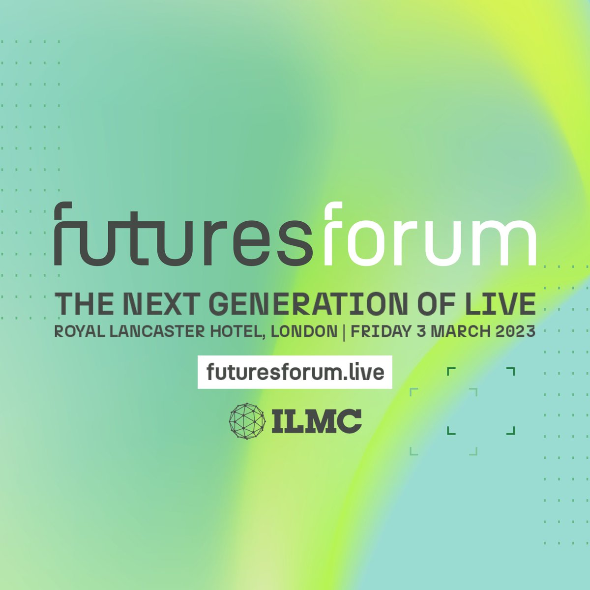ILMC's tweet photo. Futures Forum returns for @ILMC 🫧
The one-day event for young (and young-minded) live music executives will take place on Friday 3 March, the final day of #ILMC35
View the full provisional schedule, our first confirmed speakers and full event info via https://t.co/5mlrS13nbn https://t.co/mrWDTnEKI8