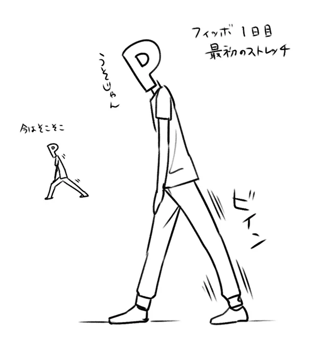これはフィッボ初日にコンパスだったときのわたし 