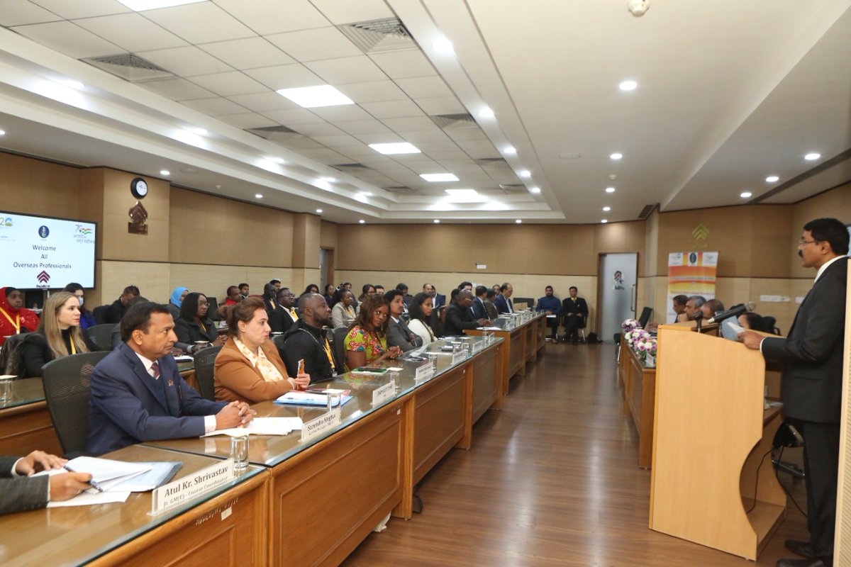 hudcolimited's tweet photo. Six-weeks MEA #ITEC #InternationalTrainingProgramme on Realizing the Right to Adequate Housing in Context of Habitat III New Urban Agenda-Policies, Planning & Practices was inaugurated by Mr Manoj Joshi, Secy, MoHUA.
@Secretary_MoHUA @MoHUA_India @ITECnetwork @JS_ITEC https://t.co/tKyOqlzyv6