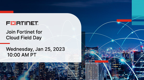 andrez747's tweet photo. Join @Fortinet on Wednesday, January 25 at 10am PT for Cloud Field Day for a demonstration on best practices for visibility and protection of the application and Infrastructure as Code (IaC) lifecycle security. ☁️ https://t.co/RsEl8tGece @TechFieldDay #CFD16 https://t.co/tkI2JWEmSG
