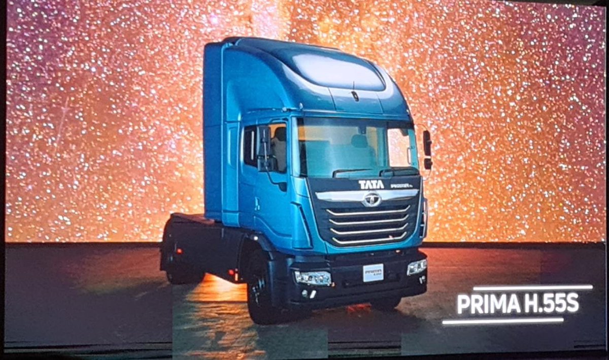 ExpressDrives's tweet photo. @TataMotors showcases hydrogen fuel cell CVs - the Prima H.55S and Starbus fuel cell EV bus. Also shows concept of the H2 internal combustion engine vehicle. Conventional ICE with hydrogen fuel.
#AutoExpo2023 #AutoExpowithFE https://t.co/glIGD1cdHO