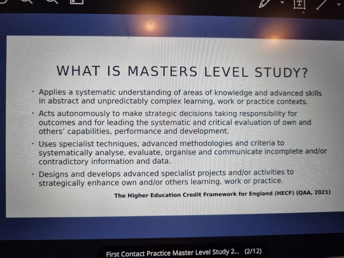 Here we go.....
#Firstcontactpracticeinprimarycaremastersmodule #FCProadmap #Salforduni #primarycareOTs