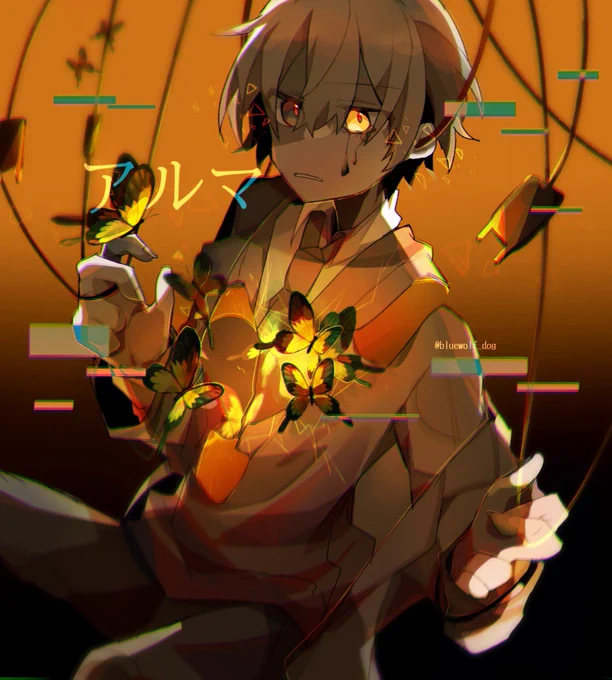 ちょうちょしか見えないTwitterをアプデしてしまった哀れな皆様は、タップをしてみてください 。#すとぷりぎゃらりー  #るぅとくん 