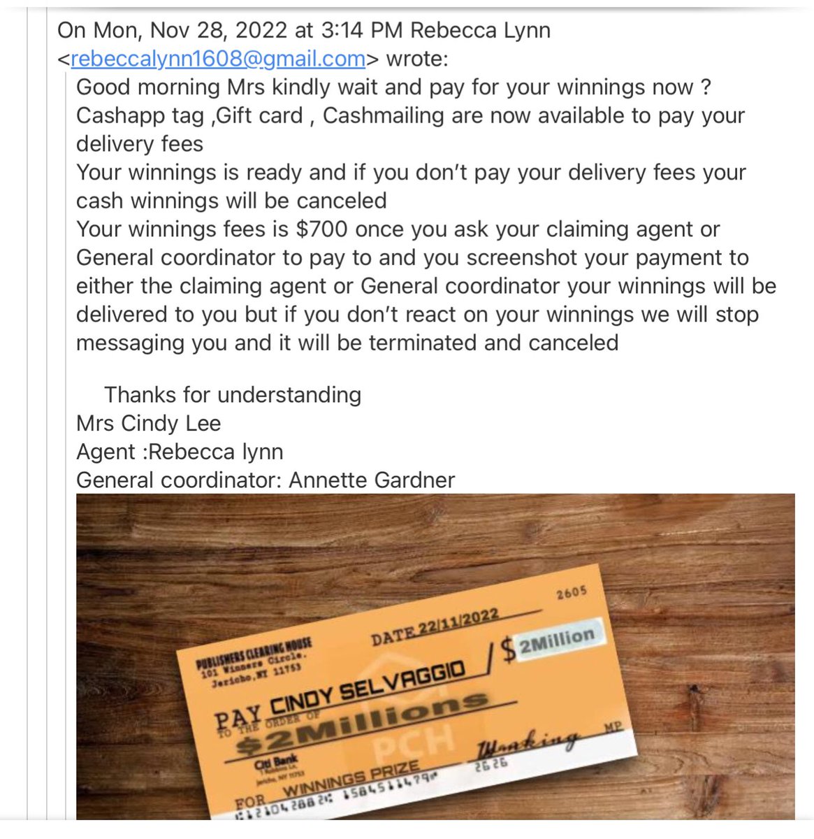 cindy Lee tweet media